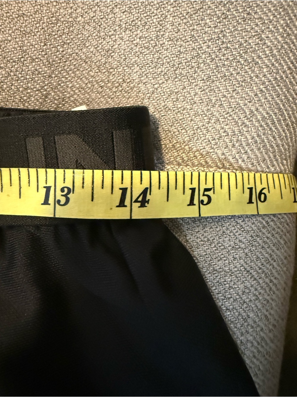 Under Armour Black Women's Athletic Shorts with Branded Waistband - Picture 3 of 4